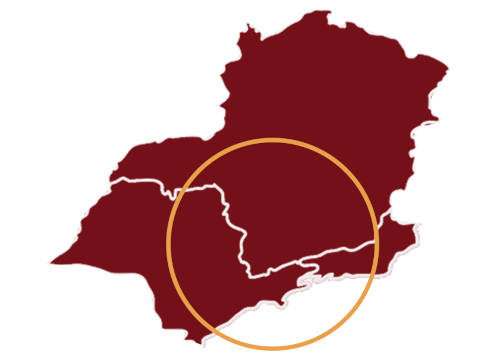 Área de atendimento - Grande São Paulo, Rio de Janeiro e sul de Minas Gerais